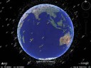 Real-time Satellites in Google Earth