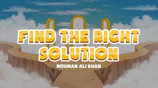 Find the Right Solution