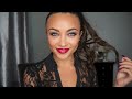 Holiday Makeup Tutorial: GLOSSY RED LIPS ♡