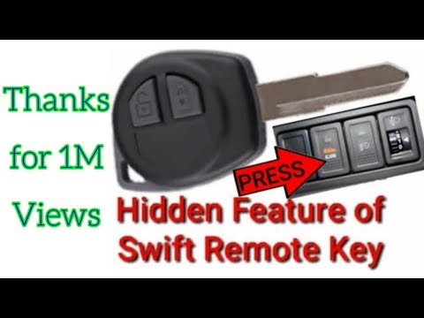 Hidden Features of Remote Key of Maruti Suzuki Swift (Hindi) | RDxAutoStyling