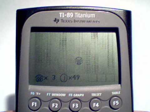 Super Mario on TI-89 Titanium Duration: 3:23. Total Views: 21,179