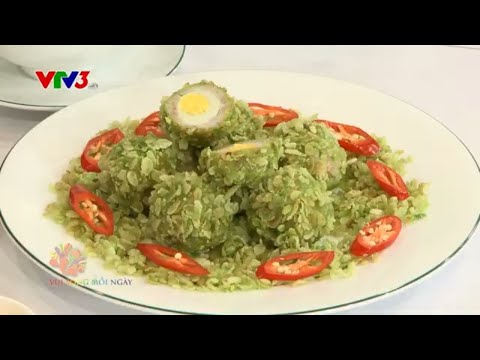Cốm xanh bách hoa