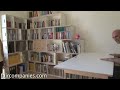 Tetris-like stacking + LEGOish shelves: modular minimalist furniture (BrickBox)