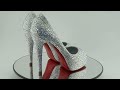 Christian Louboutin Bridal Hyper Prive Strass in Moonlight Swarovski Crystals