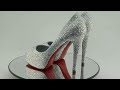Christian Louboutin Bridal Hyper Prive Strass in Moonlight Swarovski Crystals