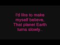 Owl City - Fireflies (lyrics)