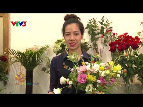 Cắm hoa nghệ thuật - Cảm hứng từ hoa thủy tiên