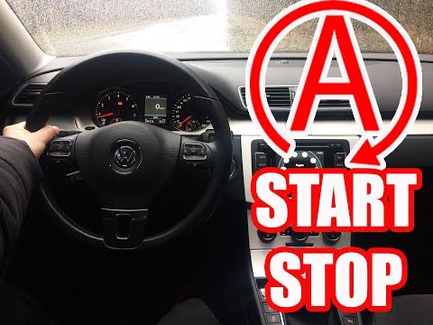 Как работает система Start Stop на VW Passat B7? Принцип работы системы старт стоп