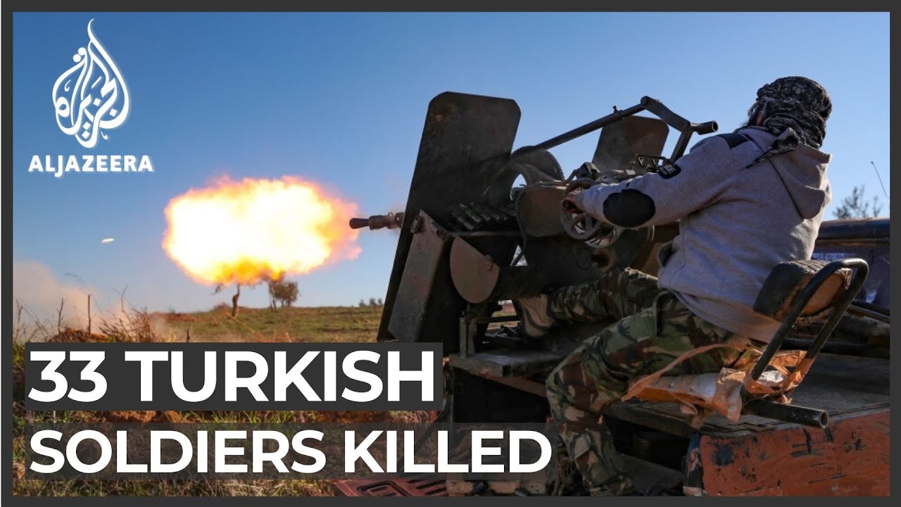 33 Turkish Soldiers Killed in Syrian Air raid in Idlib