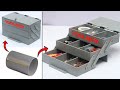 how to make a tool box  using PVC pipe  creative idea with PVC pipe