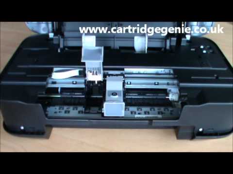 Canon Pixma iP2702 - How to replace printer ink cartridges. Duration: :59. Total Views: 10,132