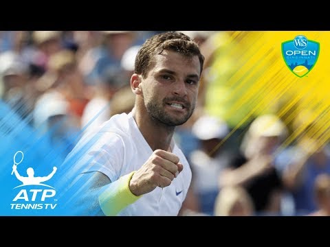 Grigor Dimitrov`s brilliant backhands vs John Isner | Cincinnati 2017 Semi-Final