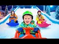 SKI Dubai Adventure! Family Fun Trips Compilation