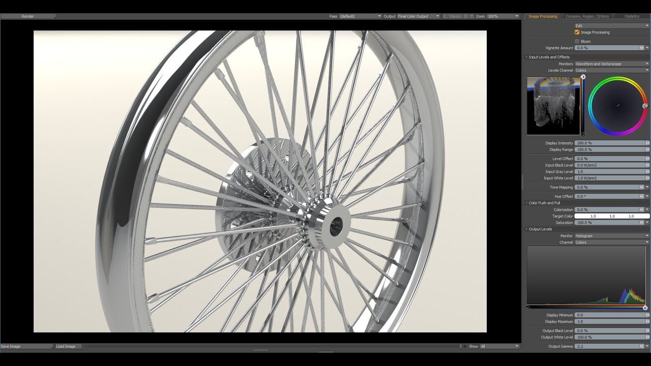 Luxology Modo - Modeling a Chopper Spoke Rim