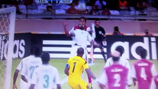 Primer gol de Tahití en la Copa Confederaciones 2013 vs. Nigeria de Jonathan Tehau