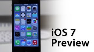 [First Look] iOS 7 Hands-On Demo - New "Flat" Design - iOS 7 New Features