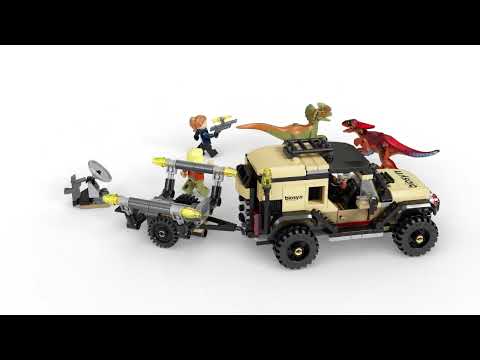 LEGO Jurassic World Pyroraptor & Dilophosaurus Transport - 76951
