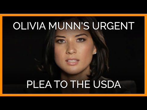 Olivia Munn's Urgent Plea to the USDA