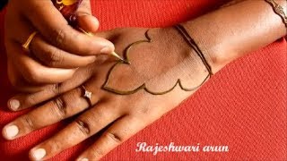 easy latest jewellery henna mehndi designs for back hands for eid 2018 * Simple Beautiful Mehndi Art