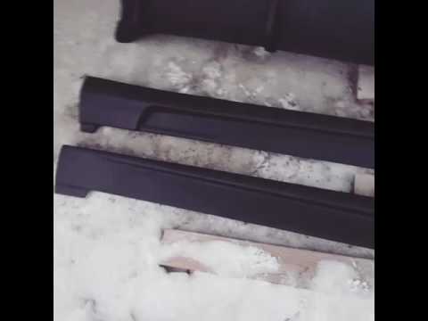 Видеообзор - Комплект обвеса на Hyundai getz со вставками под туманки. 