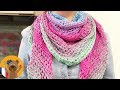 Etole XXL pour le printemps avec des motifs aérés | Super jolie & simple à réaliser | Crochet Obrázok autora