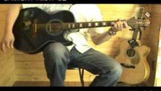 Greg Bennett guitars【グレッグ・ベネット】エレアコ TMJ17CE - YouTube