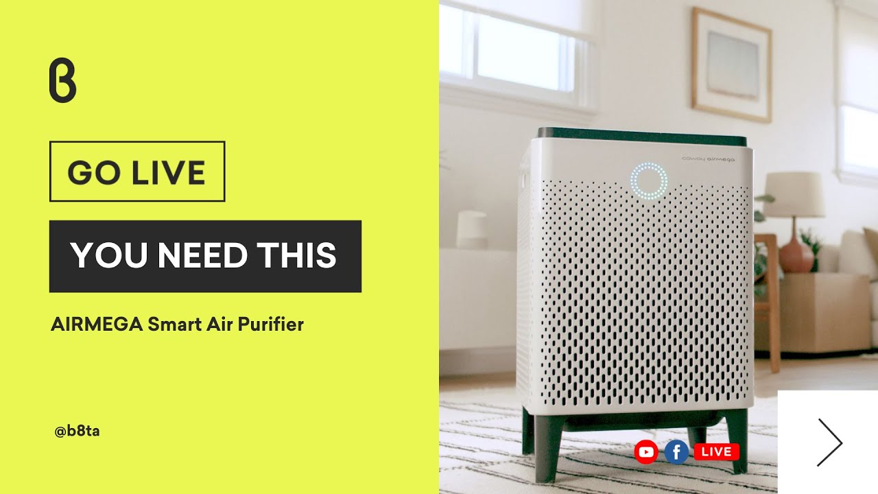 You Need This featuring AIRMEGA Smart Air Purifier
