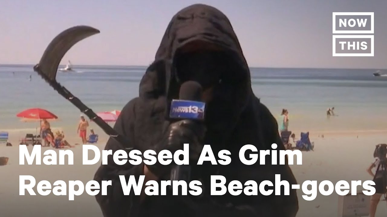 The Grim Reaper Gets His Surf On