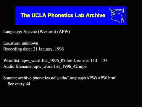 Western Apache audio: apw_word-list_1996_42