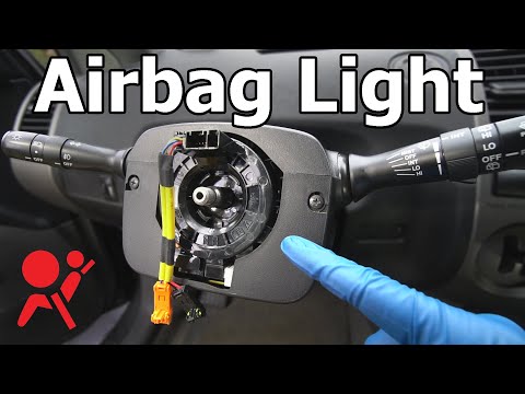 How to Replace a Clock Spring (airbag light & horn not working)