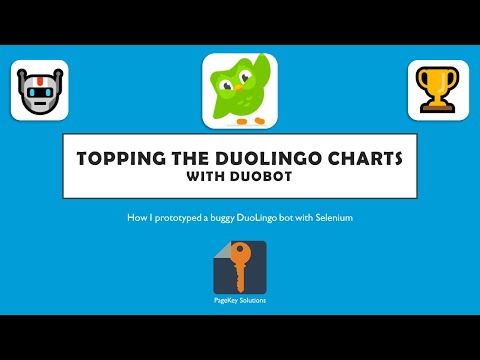 DuoBot: Topping the DuoLingo Charts with Selenium