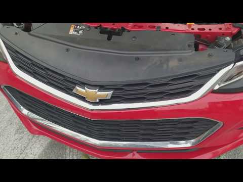 2017 Chevy Cruze battery location jump points under the hood