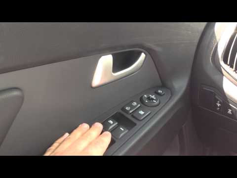 Автоматическое закрытие окон KIA Sportage closing windows KIA Sportage