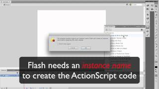 Adobe Flash Adding A Hyperlink To A Button Youtube