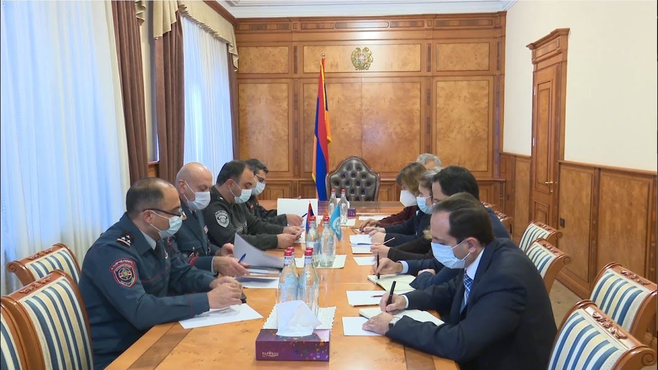 Ոստիկանության պետն ընդունել է Հայաստանում ՄԱԿ-ի զարգացման ծրագրի մշտական ներկայացուցչին