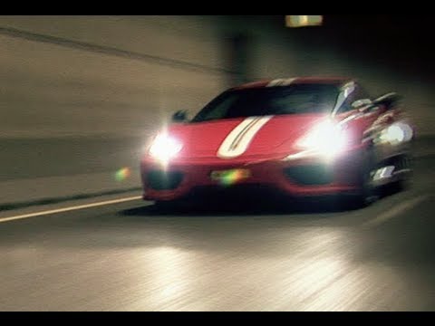 Ferrari 360 Stradale awesome tunnel sound The best sound ever