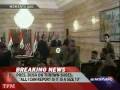 Bush Dodges Shoes Thrown by Iraqi Journalist.flv