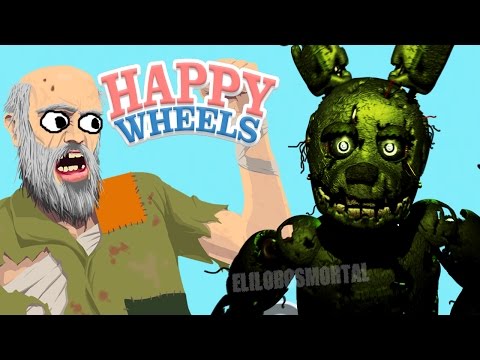 Happy Wheels | Five Nights at Freddy's 3 | GAMEPLAY | FNAF 3 EN HAPPY ...