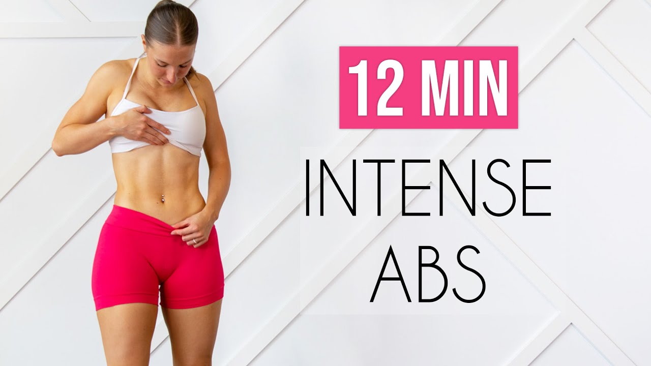12 MIN SLOW & INTENSE ABS – Workout for Defined Abs
