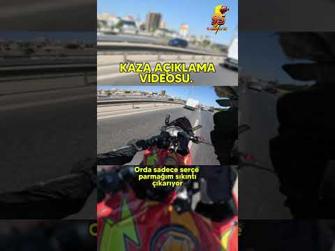 KAZA AÇIKLAMA VİDEOSU. #mcqueen #rs200 #motovlog