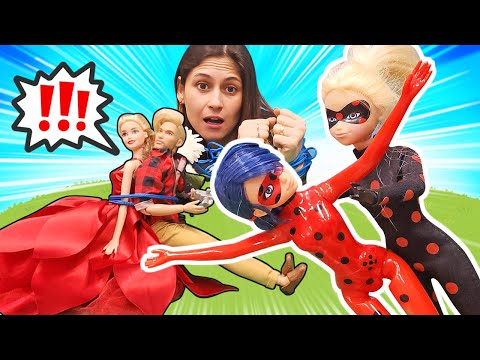 Uğur Böceği Marinette ile video! Chloe, Antibug'a dönüşüp bir modele saldırıyor!