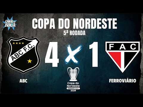 ABC-RN 4 x 1 Ferroviário-CE