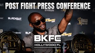 BKFC 85 HOLLYWOOD TROUT vs PALOMINO 2 POST-EVENT PRESS CONFERENCE | LIVE!