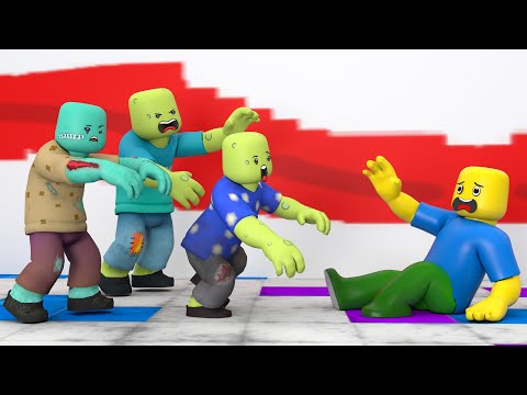 ROBLOX Brookhaven 🏡RP - FUNNY MOMENTS: Among Us Zombie - Moblox Song - Roblox Animation