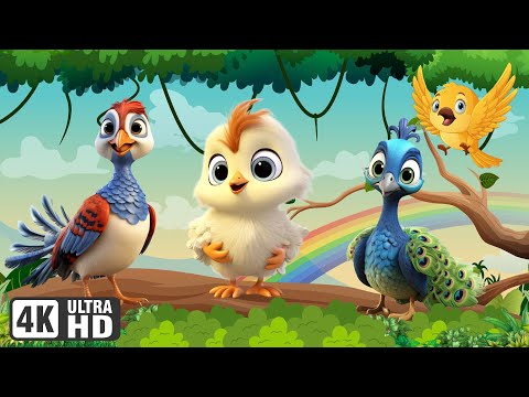 The Wild Life of Animals: Pheasant, Chicken, Peacock, Birds - Animal Sounds