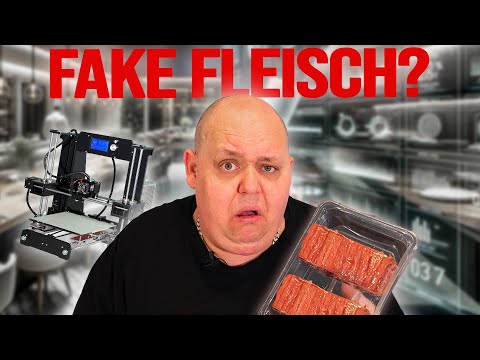 Wie schmeckt FLEISCH aus dem 3D-Drucker ? 🤔