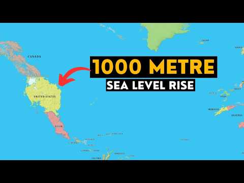 What If Sea Levels Rose By 1000 Metres?