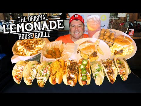 Lollapalooza Food Challenge w/ Burgers, Hot Dogs, and Tacos!!