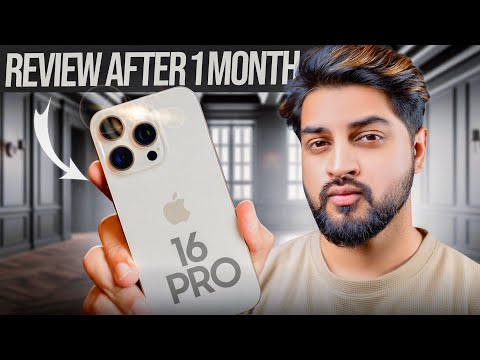 iPhone 16 Pro Long Term Review After 1 Month Hindi | Pros & Cons | Mohit Balani