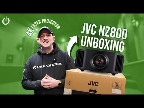 JVC NZ800 Unboxing - Next-Gen 4k HDR Features & Breakdown